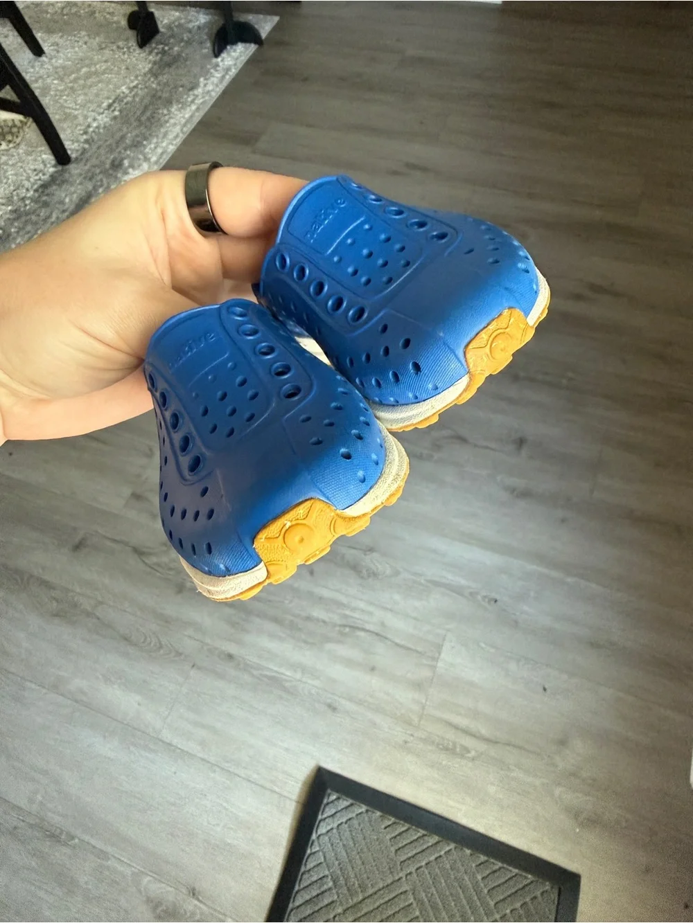 Native Blue Slip-On Water Shoes